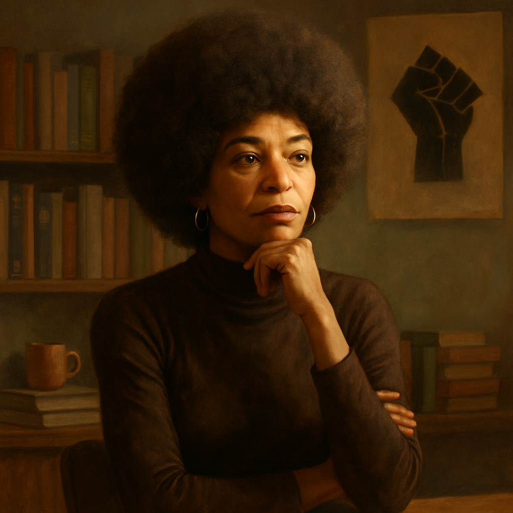 Portrait of Angela Davis